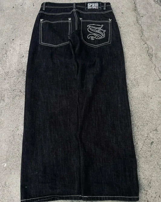Men’s Y2K Retro Loose Jeans