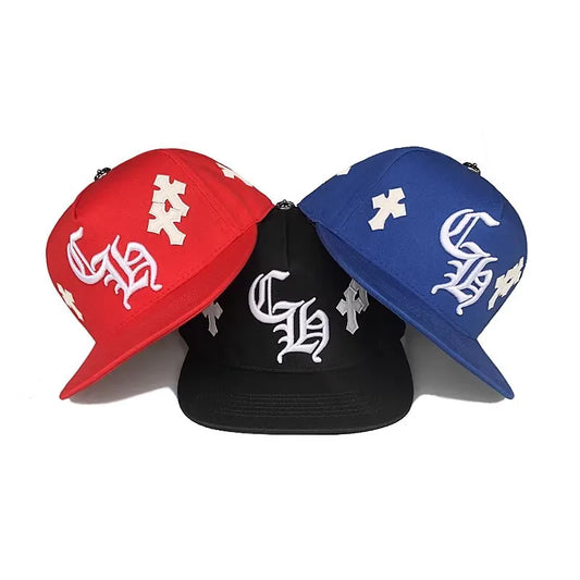 Men’s Red Hip-Hop Baseball Cap